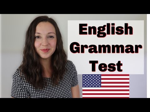 English Grammar Test: Advanced English Lesson
