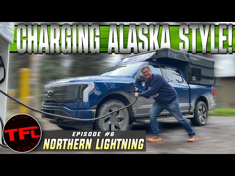 Driving an EV Ford F-150 Lightning to the Arctic Ocean Was HALF THE BATTLE, Now Can We Get Back?