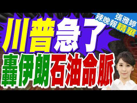 空襲「跳動的心臟」 美直搗石油帝國｜川普急了 轟伊朗石油命脈｜介文汲.苑舉正.栗正傑深度剖析【張雅婷辣晚報】精華版 @中天新聞CtiNews