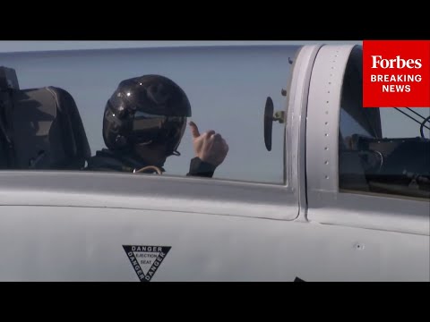 Sec. Pete Hegseth Takes A Test Flight With NASA Administrator Jared Isaacman