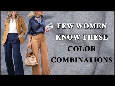 25 GENIUS Color Combinations to Look EXPENSIVE, ELEGANT & RICH Over 50