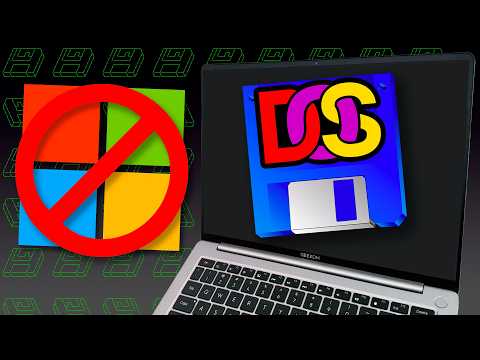 No More Windows. I'm Using DOS Now.