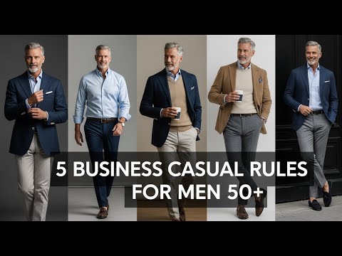 Mastering Business Casual After 50 | Effortless Men’s Fashion & Timeless Style Tips