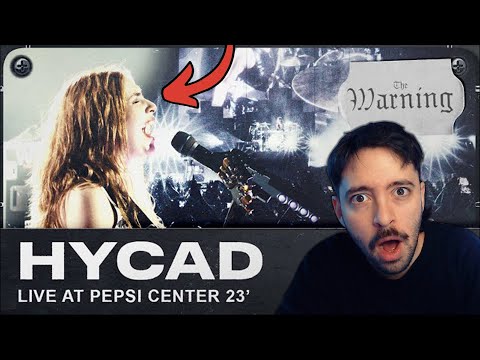 The Warning - "HYCAD" (Live from Pepsi Center CDMX) | REACTION | Blown away again 🤯🔥New favorite one