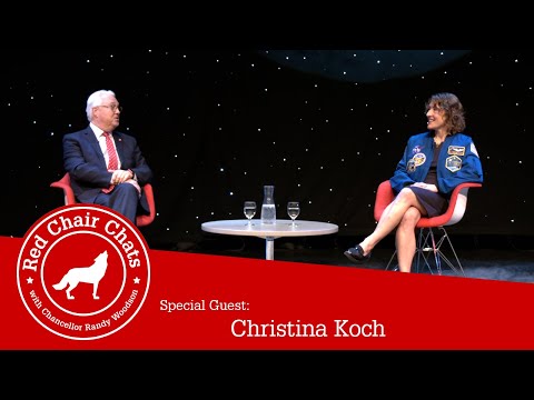 Red Chair Chats with Chancellor Woodson and Astronaut Christina Koch | Episode 8
