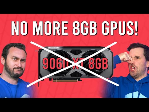 8GB GPUs Are Very Bad Now, Is The RX 9060 XT in Trouble?