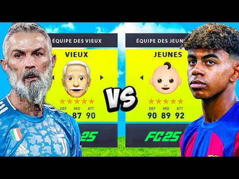 OLDEST vs. YOUNGEST... in FC25! 👴🏼👶🏼