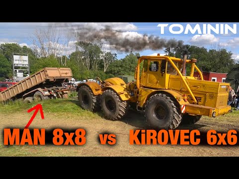 Rescue MAN 8x8 Stuck in Mud ⚠️ Kirovets 6x6 -  Kraz 255⚠️ Alt Tucheband 2025