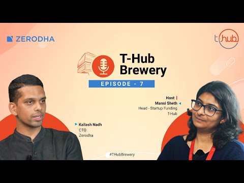 Inside Zerodha's Technology Division: A Conversation with Kailash Nadh | T-Hub Brewery