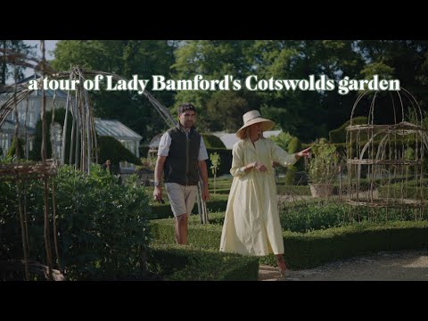 A Never-Seen-Before tour of Carole Bamford's Kitchen Garden and Greenhouses at Daylesford House 🌳