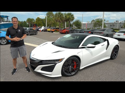 The Acura NSX is a BETTER used supercar to buy than an Audi R8
