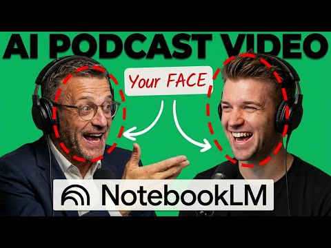 Create NotebookLM Videos With YOUR Face (No Filming - AI)