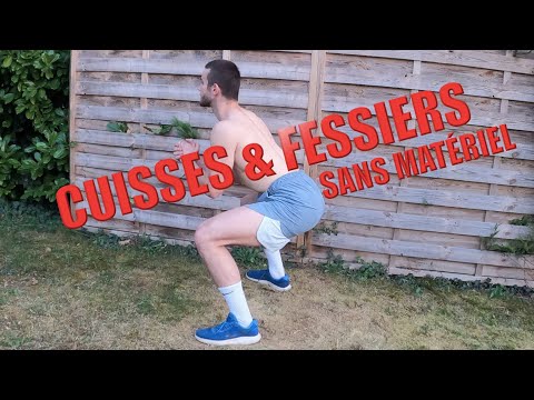 SPORT CONFINEMENT : ENTRAINEMENT FESSIERS / CUISSES SANS MATÉRIEL