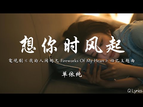 想你时风起 - 单依纯【電視劇《我的人间烟火 Fireworks Of My Heart》回忆主题曲】「刚刚我错过的大雨 握不住的盛夏 飘过的云是你吗 一圈又一圈 我多想是路过你的风」【動態歌詞】♪