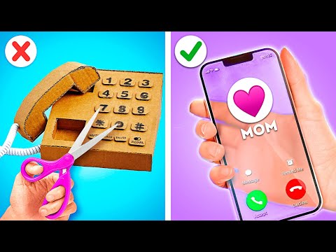 REAL Gadgets vs. DIY Gadgets! 🤯💡 Fun, Cheap, and Genius Hacks For Parents by 123 GO! Planet