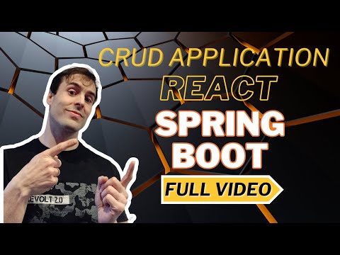 Build a Complete CRUD Application with Spring Boot and React