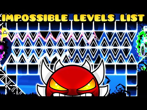 The HARDEST Impossible Levels in Geometry Dash