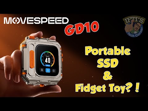 MoveSpeed GD10 - The Portable SSD with Touchscreen & Fidget Toy?!! : REVIEW