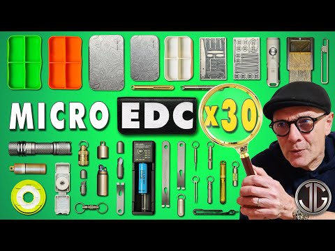 30 Awesome MINI EDC Items (Everyday Carry)