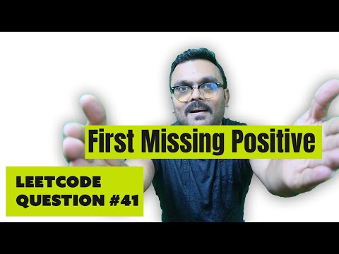 First missing positive leetcode solution