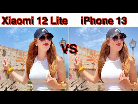 Xiaomi 12 Lite VS iPhone 13 Camera Comparison!