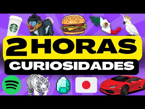 ¡2 HORAS de DATOS CURIOSOS y COSAS QUE NO SABÍAS! ⏰😲