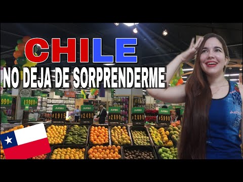 CUBANA REACCIONA A SUPERMERCADO JUMBO en CHILE🇨🇱