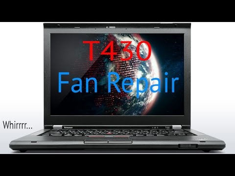 Lenovo ThinkPad T430 Fan Replacement