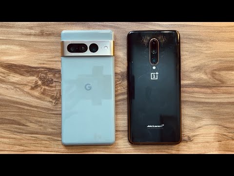 Google Pixel 7 Pro vs OnePlus 7T Pro McLaren