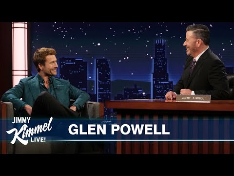 Glen Powell on Putting His Mom in Chad Powers, Learning to Be a Quarterback & Going Back to College
