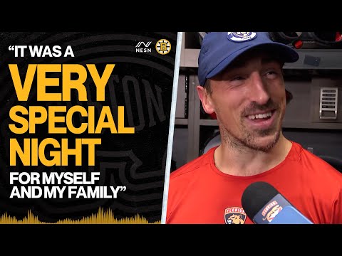 Brad Marchand On His Emotional Return to Boston, Playing Against Bruins