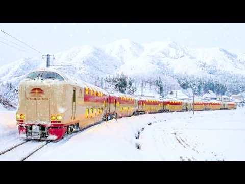 24 Hours on Japan’s TINIEST Snow Sleeper Train! | Sunrise Express 🇯🇵