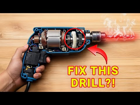 Don't throw away your old drill until you see this! Combined with a fan head and you'll be amazed.
