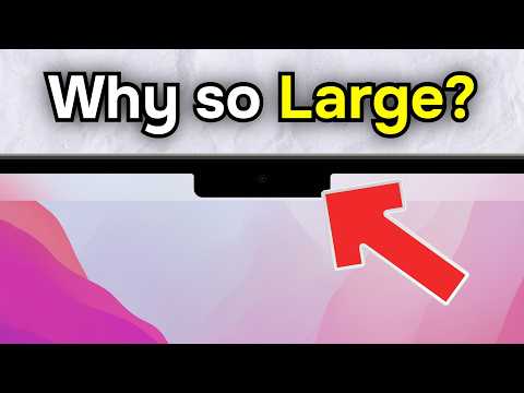 Why is the Macbook Notch so Large?