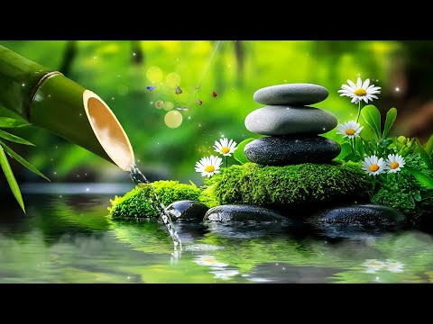 Peaceful Piano and Flowing Water Sounds | Calming Music for Meditation, Deep Sleep & Stress Healing