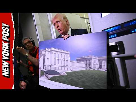 Trump’s Ballroom Plans Include Bulletproof Glass, Anti-Drone Protection