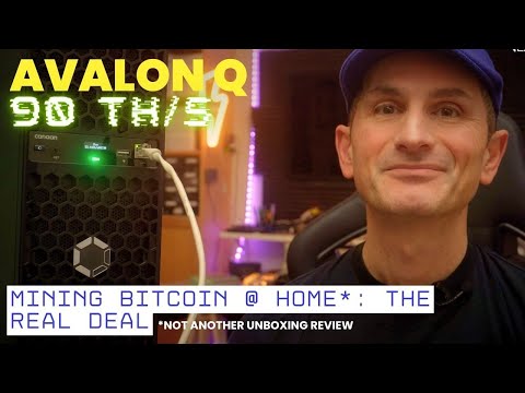 Home Bitcoin Mining with Avalon Q: Real Results, Solar Setup & Profitability