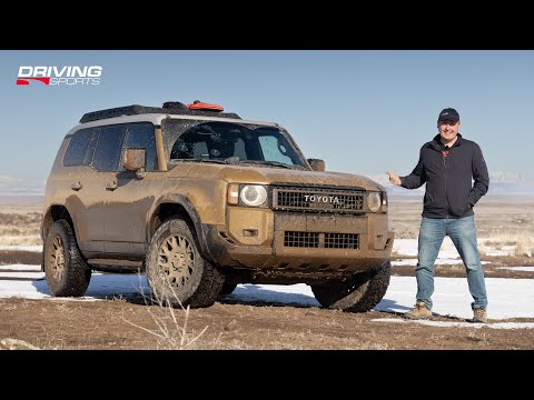 Escaping Ice and Mud in the 2024 Toyota Land Cruiser