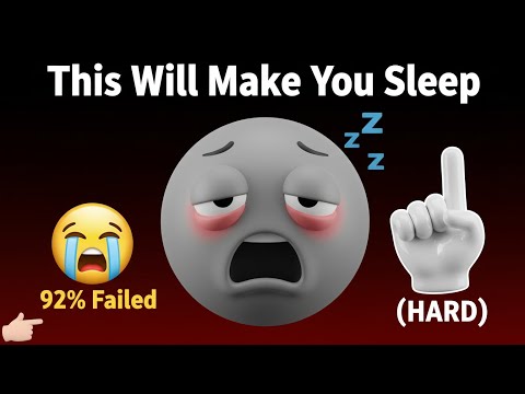 You will Get Sleep 😴 in 15 Seconds while watching this video!