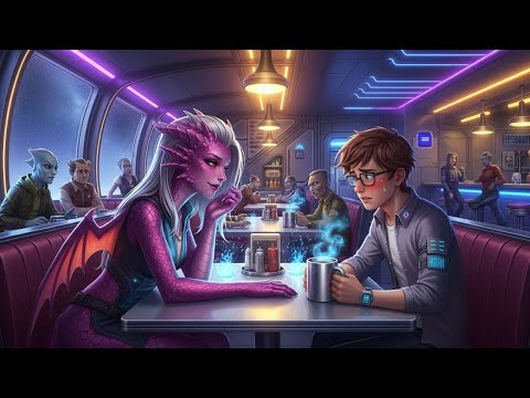 Dragon Girl Sat Next to Young Human Nerd as a Joke — and Accidentally Discovered a Hellish Heat. HFY