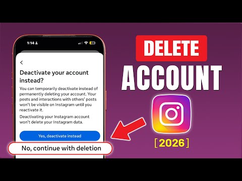 How To Permanently Delete Instagram Account in 2026!