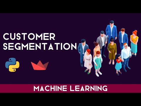 Customer Segmentation with Machine Learning in Python with Deployment | K-Means Clustering Algorithm