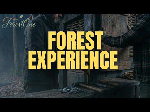 Building a Quiet Woodland Cabin | Full ASMR Forest Experience