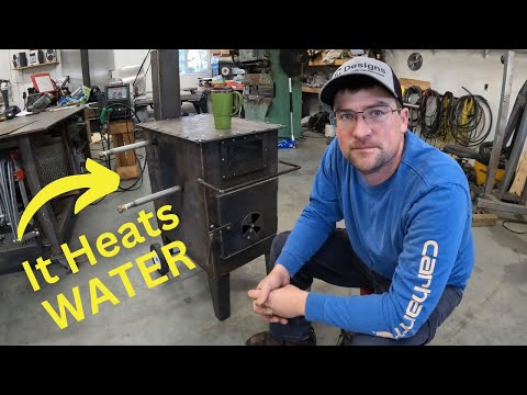 Wood Fired Water Heater - Full Build!