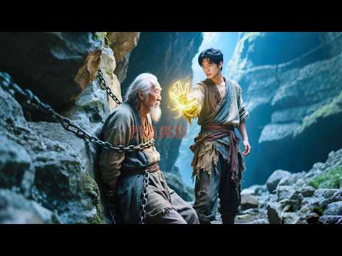 Poor man entered cave by chance, rescued an old man who was a master, changed his life