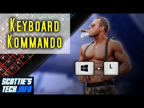 Keyboard Kommando 4: Win-L and.. Ctrl?!