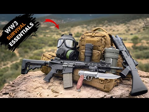 Top 11 Survival Guns and Gear You'd Need if World War 3 Started Tomorrow!