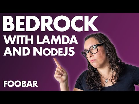 Build Applications with Generative AI and Serverless - Amazon Bedrock and AWS Lambda NodeJs