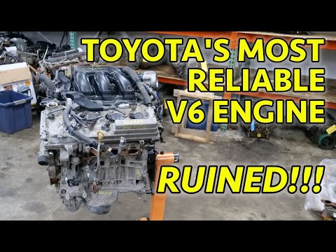 Toyota Lexus 2GR-FE Teardown! Premature Death Of Toyota's Most Reliable V6 Caused By Obliviousness!