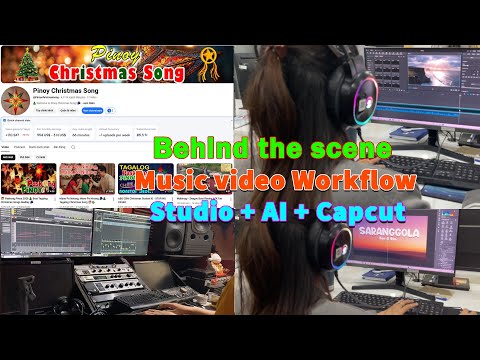 PINOY CHRISTMAS SONGS behind scences